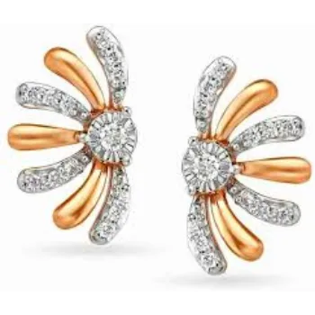 White Gold Earring